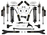 ICON 2023-2024 Ford F-250/F-350 Super Duty 4WD, 4-5.5" Lift, Stage 7 Coilover Conversion System w/ Radius Arms