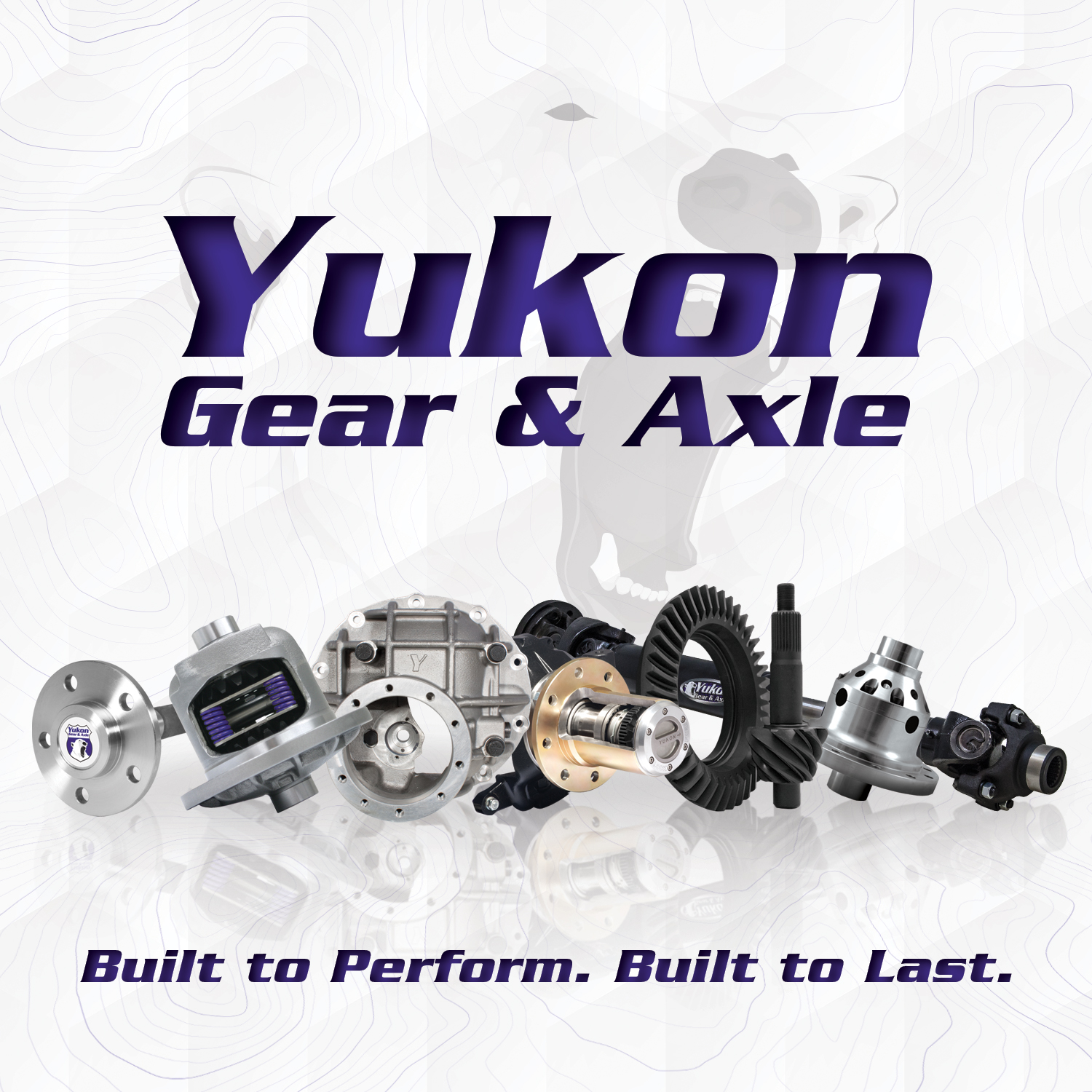 Yukon standard open carrier case, GM 7.625", 3.23 & up 