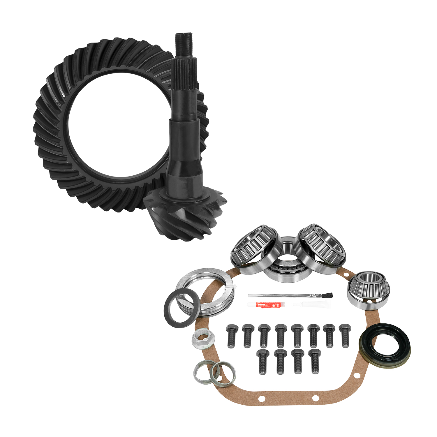 10.5" Ford 3.73 Rear Ring & Pinion and Install Kit 