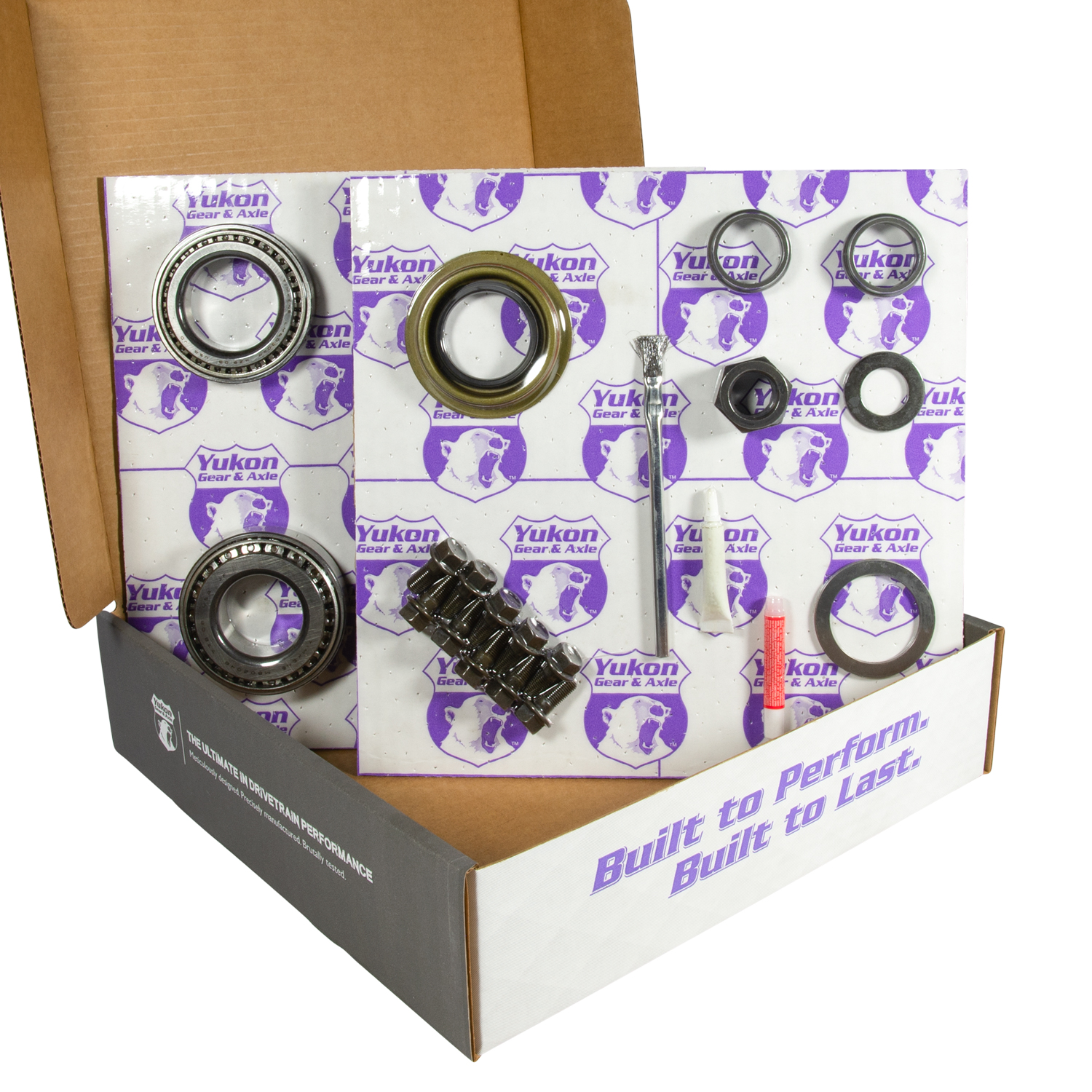 8.25" CHY 3.91 Rear Ring & Pinion, Install Kit, 1.618" ID Axle Bearings & Seals 