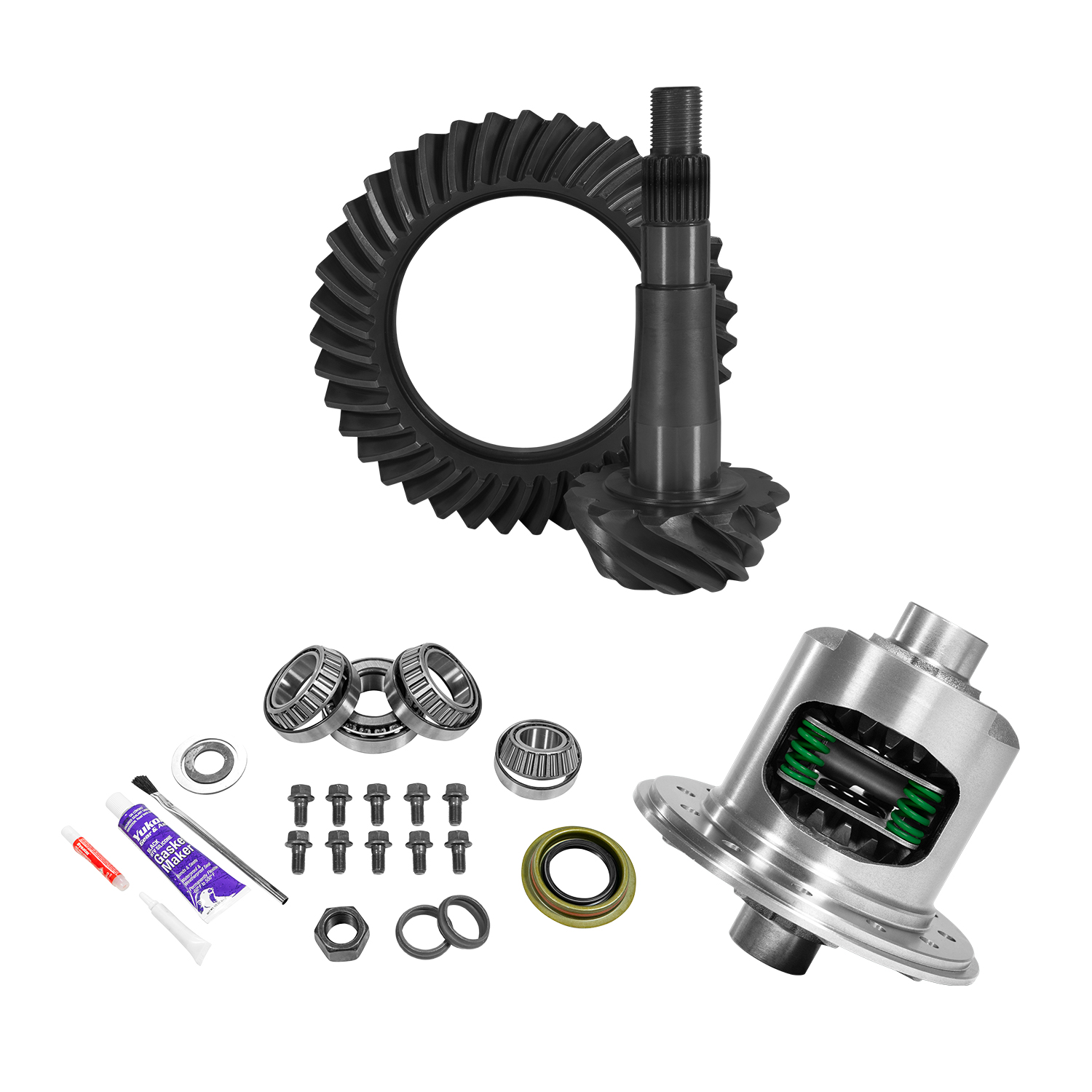 8.25"/ 213mm CHY 3.07 Rear Ring & Pinion, Install Kit, 29 Spline Posi, 