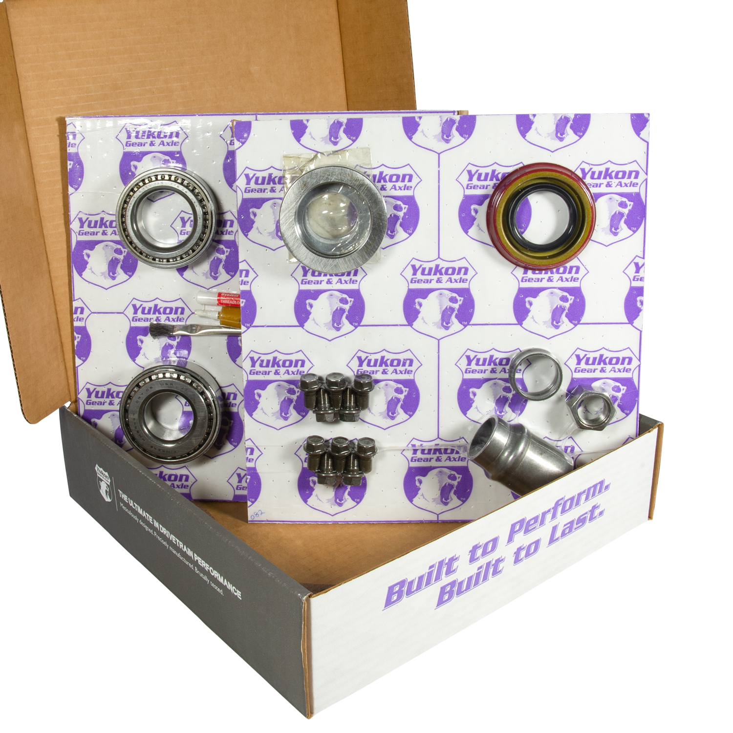 8.2" GM 3.73 Rear Ring & Pinion, Install Kit, 2.25" OD Axle Bearings & Seals 