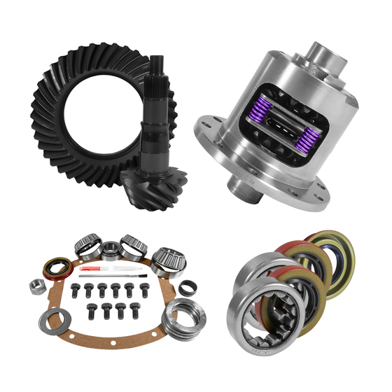 7.5/7.625 GM 3.42 Rear Ring & Pinion, Install Kit, 28spl Posi, Axle Bearings