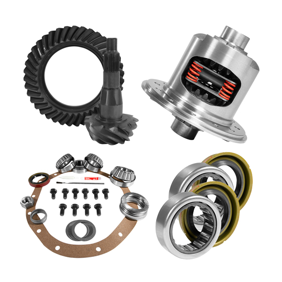 9.25" CHY 3.91 Rear Ring & Pinion, Install Kit, 31spl Posi, 1.7" Axle Bearings