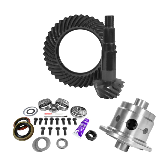 11.25" Dana 80 3.54 Rear Ring & Pinion, Install Kit, 35 Spline Posi, 4.375" BRG