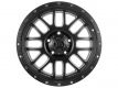 ICON Alloys Alpha, Satin Black, Milled Windows, 20x9 / 5x150, 16mm OS, 5.625" BS