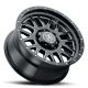 ICON Alloys Alpha, Gloss Black, Milled Windows, 20x9 / 8x6.5, 19mm OS, 5.75" BS