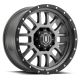 ICON Alloys Alpha, Gun Metal, 20 x 9 / 8 x 6.5, 19mm Offset, 5.75" BS