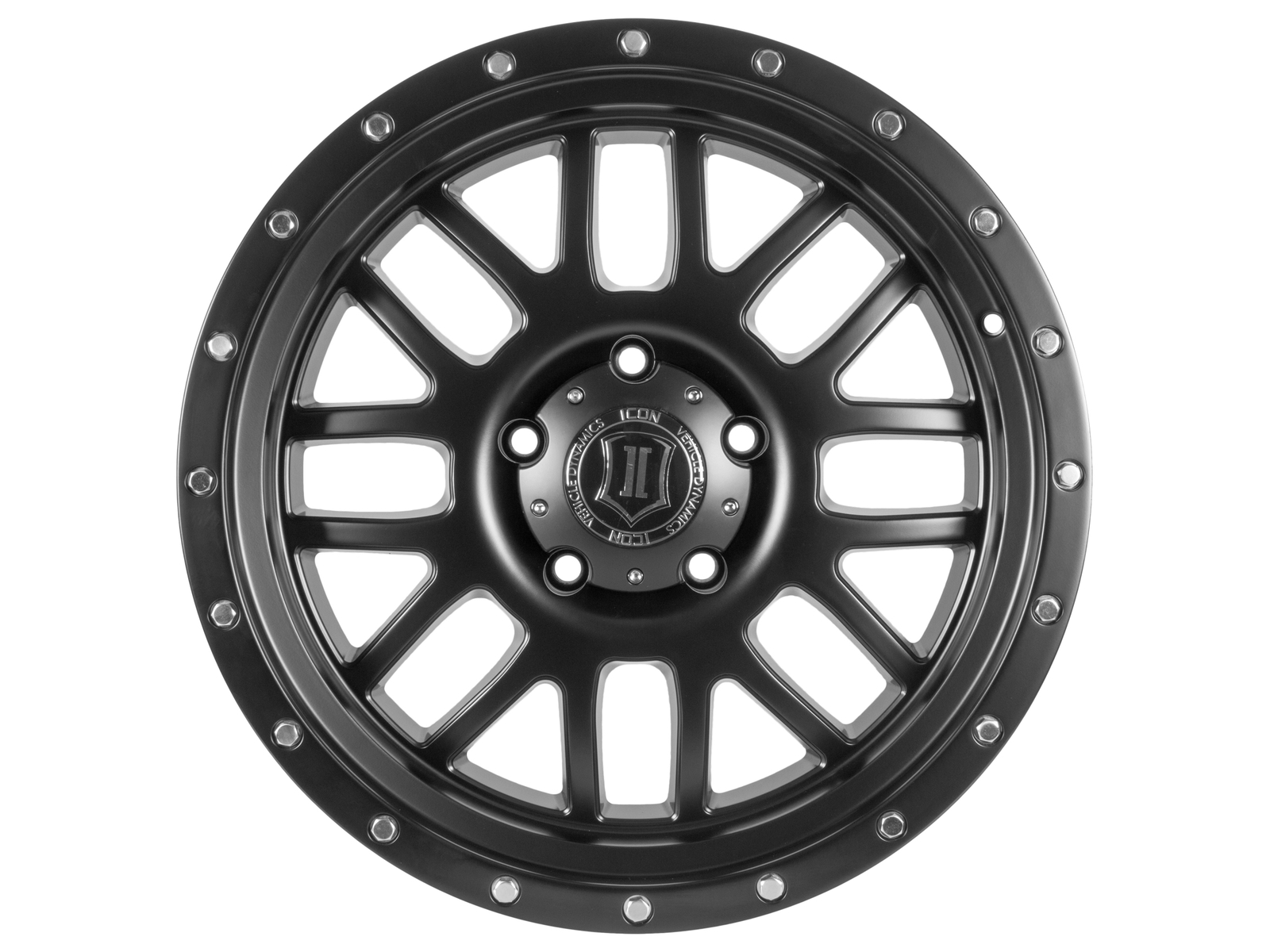 ICON Alloys Alpha, Satin Black, 20 x 9 / 8 x 170, 0mm Offset, 5" BS