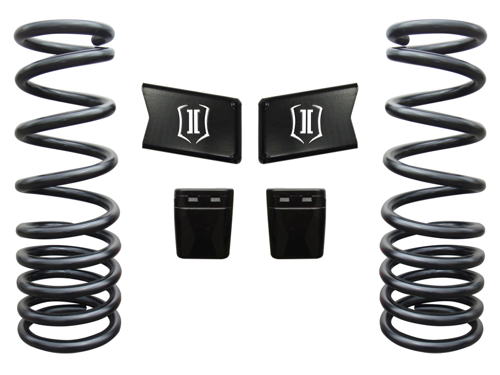 ICON 2003-12 Ram 2500/3500 HD 4WD, 2.5” Lift, Front, Dual Rate Coil Spring Kit