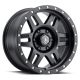 ICON Alloys Six Speed, Satin Black, 17 x 8.5 / 6 x 5.5, 25mm Offset, 5.75" BS