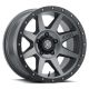 ICON Alloys Rebound, Titanium, 17 x 8.5 / 5 x 4.5, 0mm Offset, 4.75" BS