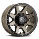 ICON Alloys Rebound HD, Bronze, 17 x 8.5 / 8 x 6.5, 13mm Offset, 5.25" BS