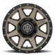 ICON Alloys Rebound HD, Bronze, 17 x 8.5 / 8 x 6.5, 13mm Offset, 5.25" BS