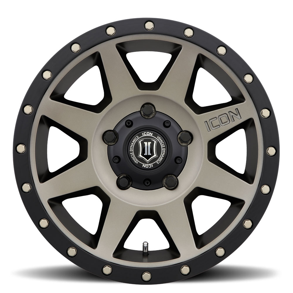 ICON Alloys Rebound, Bronze, 18 x 9 / 5 x 150, 25mm Offset, 6" BS