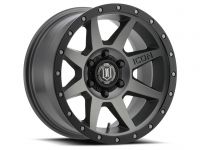 ICON Alloys Rebound, Titanium, 18 x 9 / 6 x 135, 6mm Offset, 5.25" BS