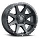 ICON Alloys Rebound, Satin Black, 20 x 9 / 6 x 135, 16mm Offset, 5.625" BS