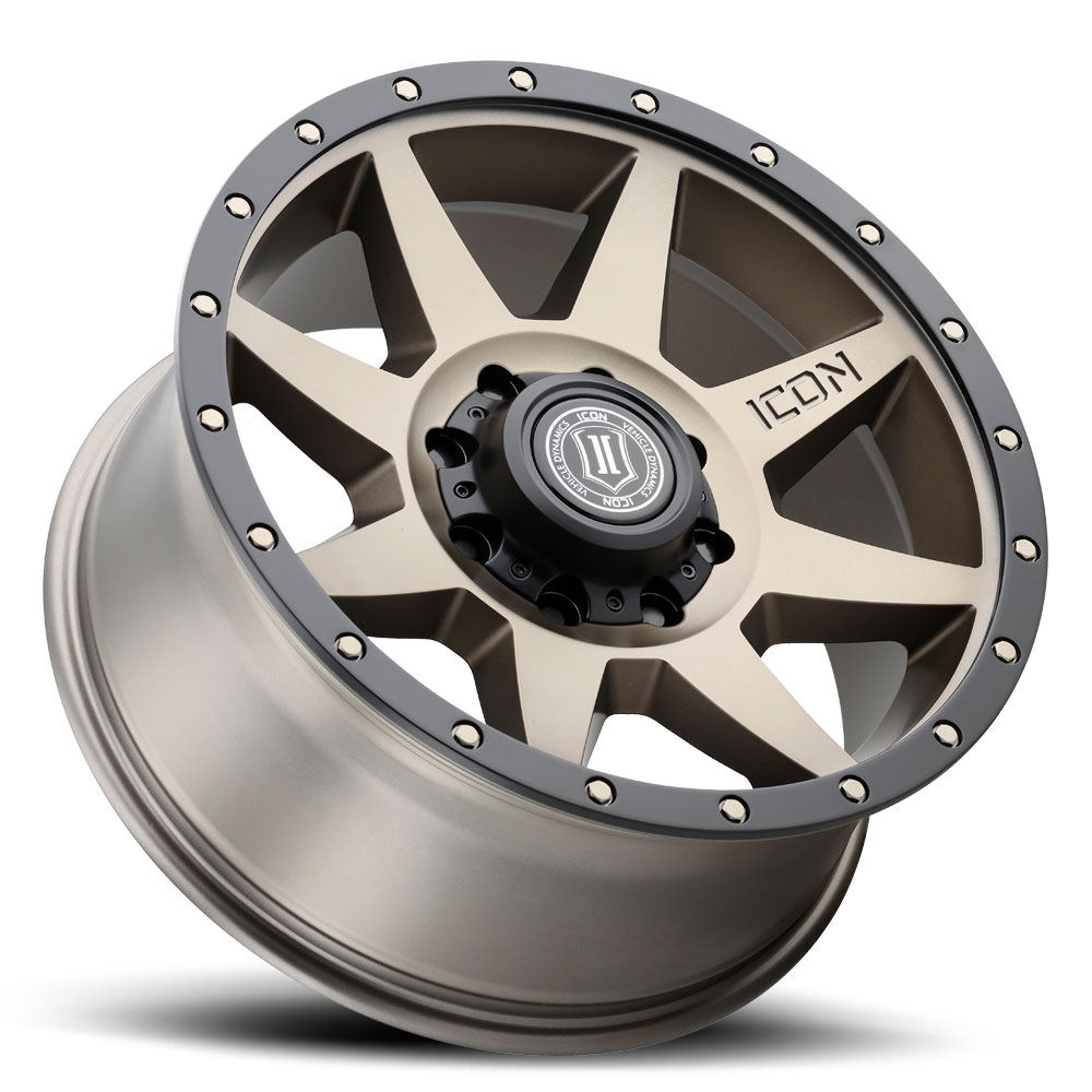 ICON Alloys Rebound, Bronze, 20 x 9 / 8 x 170, 6mm Offset, 5.25" BS