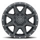 ICON Alloys Rebound, Satin Black, 20 x 9 / 8 x 170, 6mm Offset, 5.25" BS