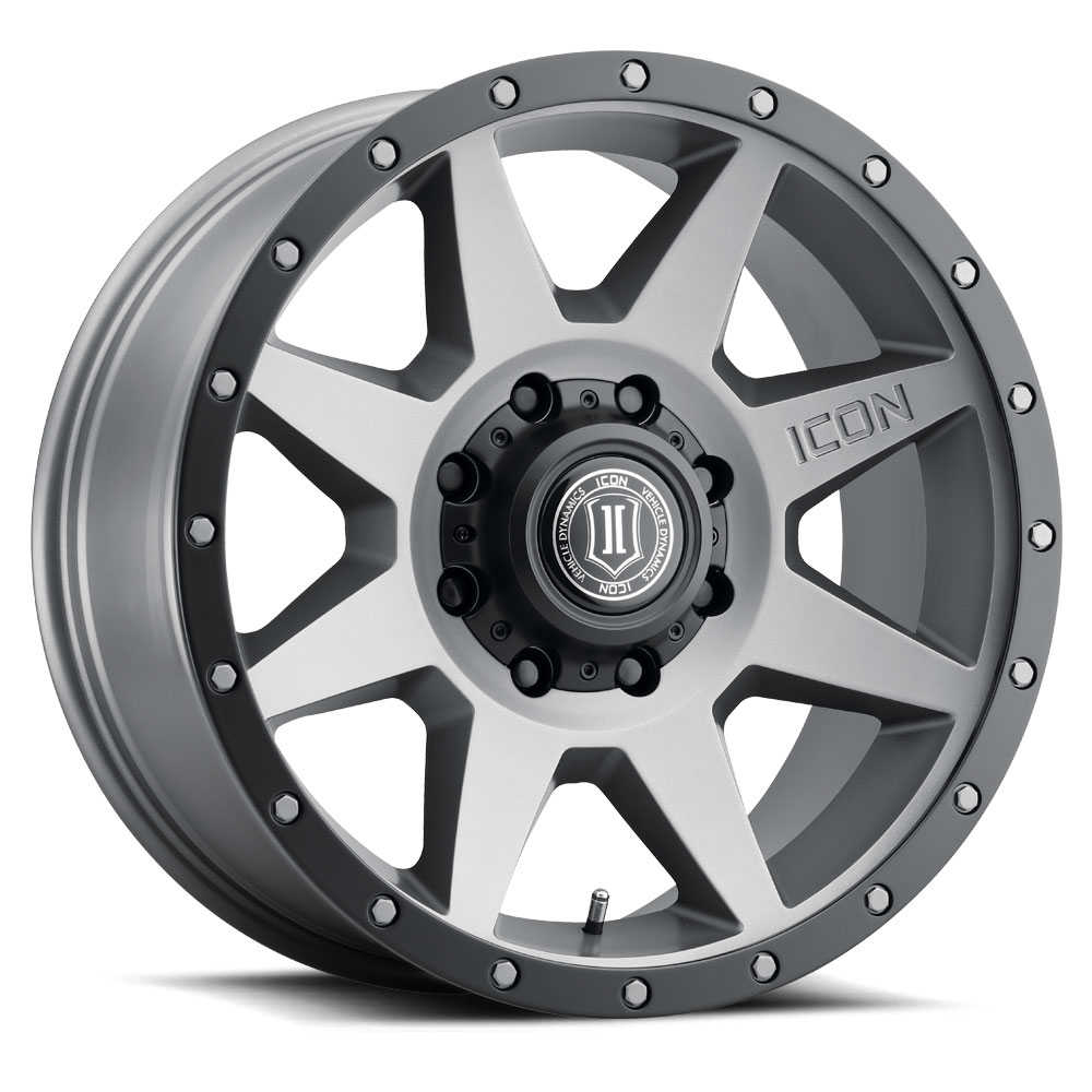 ICON Alloys Rebound, Titanium, 20 x 9 / 8 x 170, 6mm Offset, 5.25" BS