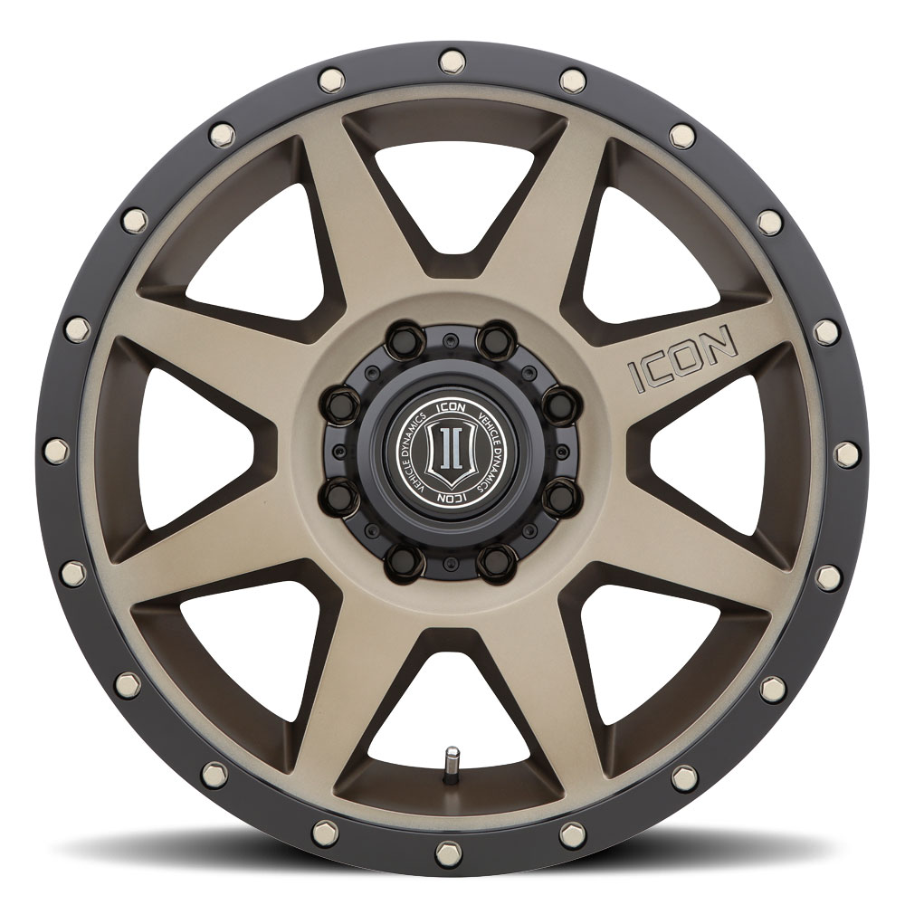 ICON Alloys Rebound, Bronze, 20 x 9 / 8 x 180, 12mm Offset, 5.5" BS