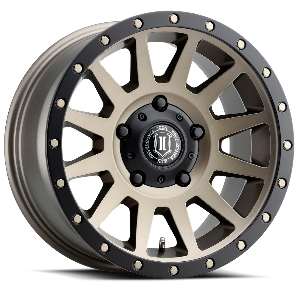 ICON Alloys Compression, Bronze, 17 x 8.5 / 5 x 150, 25mm Offset, 5.75" BS