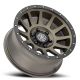 ICON Alloys Compression, Bronze, 17 x 8.5 / 6 x 135, 6mm Offset, 5" BS