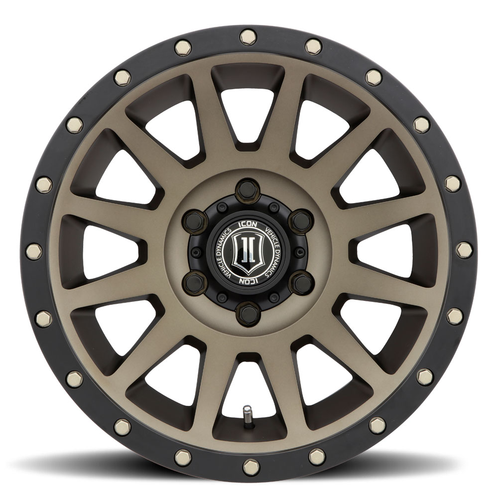 ICON Alloys Compression, Bronze, 18 x 9 / 5 x 150, 25mm Offset, 6" BS