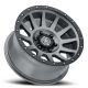 ICON Alloys Compression, Titanium, 18 x 9 / 5 x 150, 25mm Offset, 6" BS