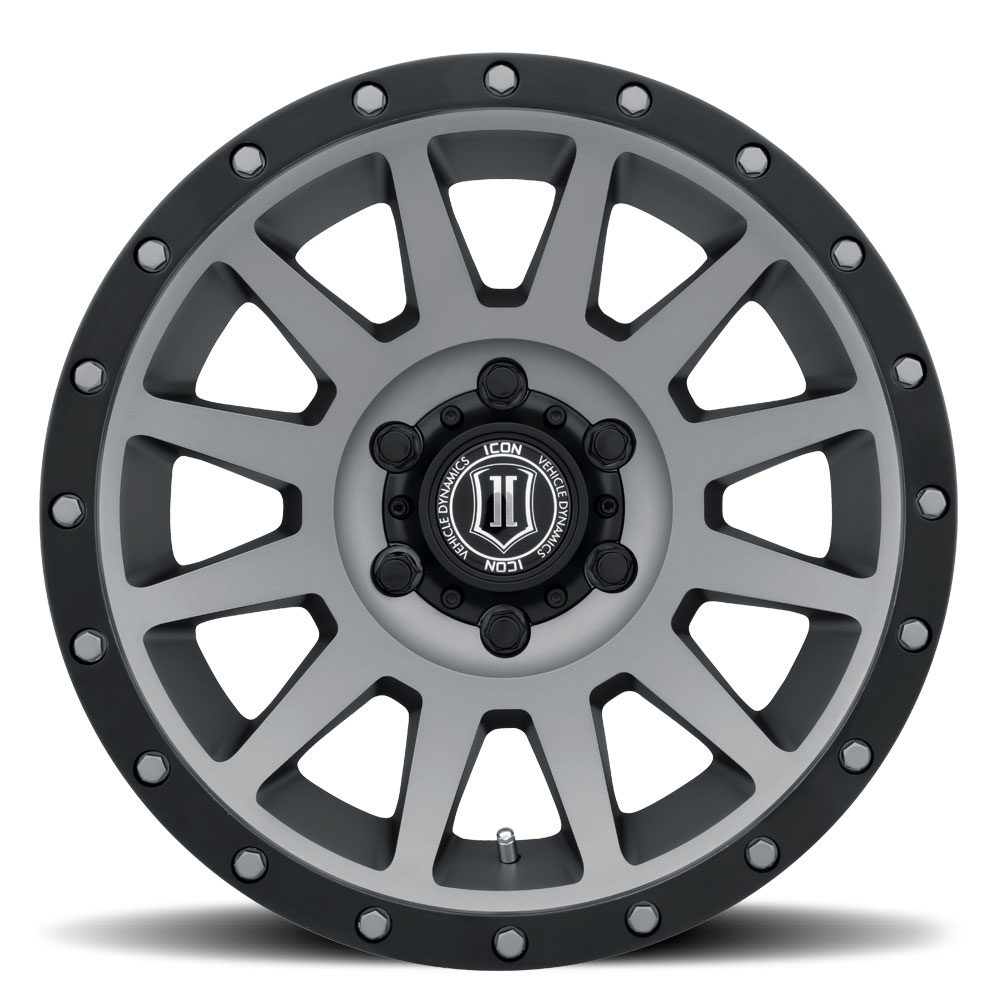 ICON Alloys Compression, Titanium, 18 x 9 / 6 x 135, 6mm Offset, 5.25" BS