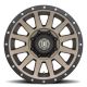 ICON Alloys Compression HD, Bronze, 18 x 9 / 8 x 6.5, 12mm Offset, 5.5" BS