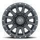 ICON Alloys Compression HD, Satin Black, 18 x 9 / 8 x 170, 6mm Offset, 5.25" BS