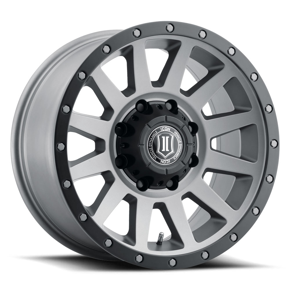 ICON Alloys Compression HD, Titanium, 18 x 9 / 8 x 170, 6mm Offset, 5.25" BS