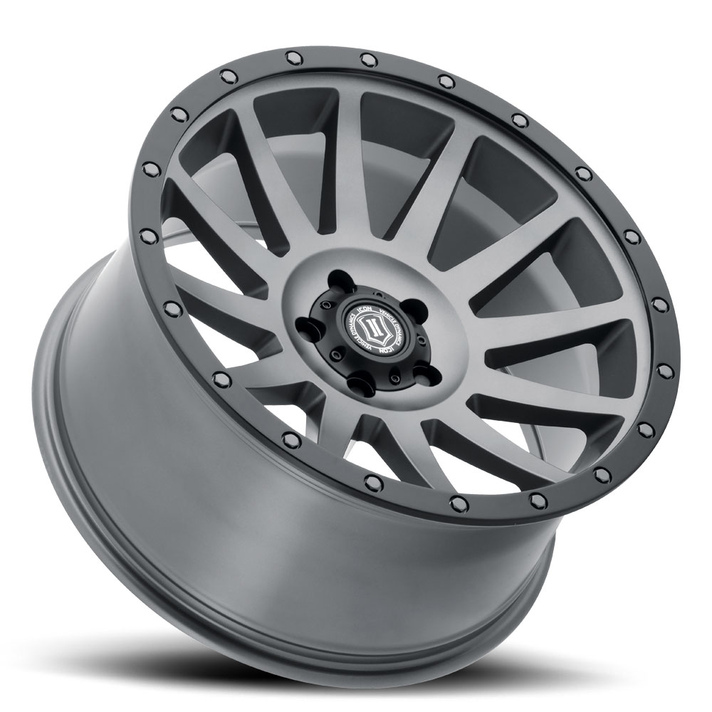 ICON Alloys Compression, Titanium, 20 x 10 / 5 x 5, -12mm Offset, 5" BS