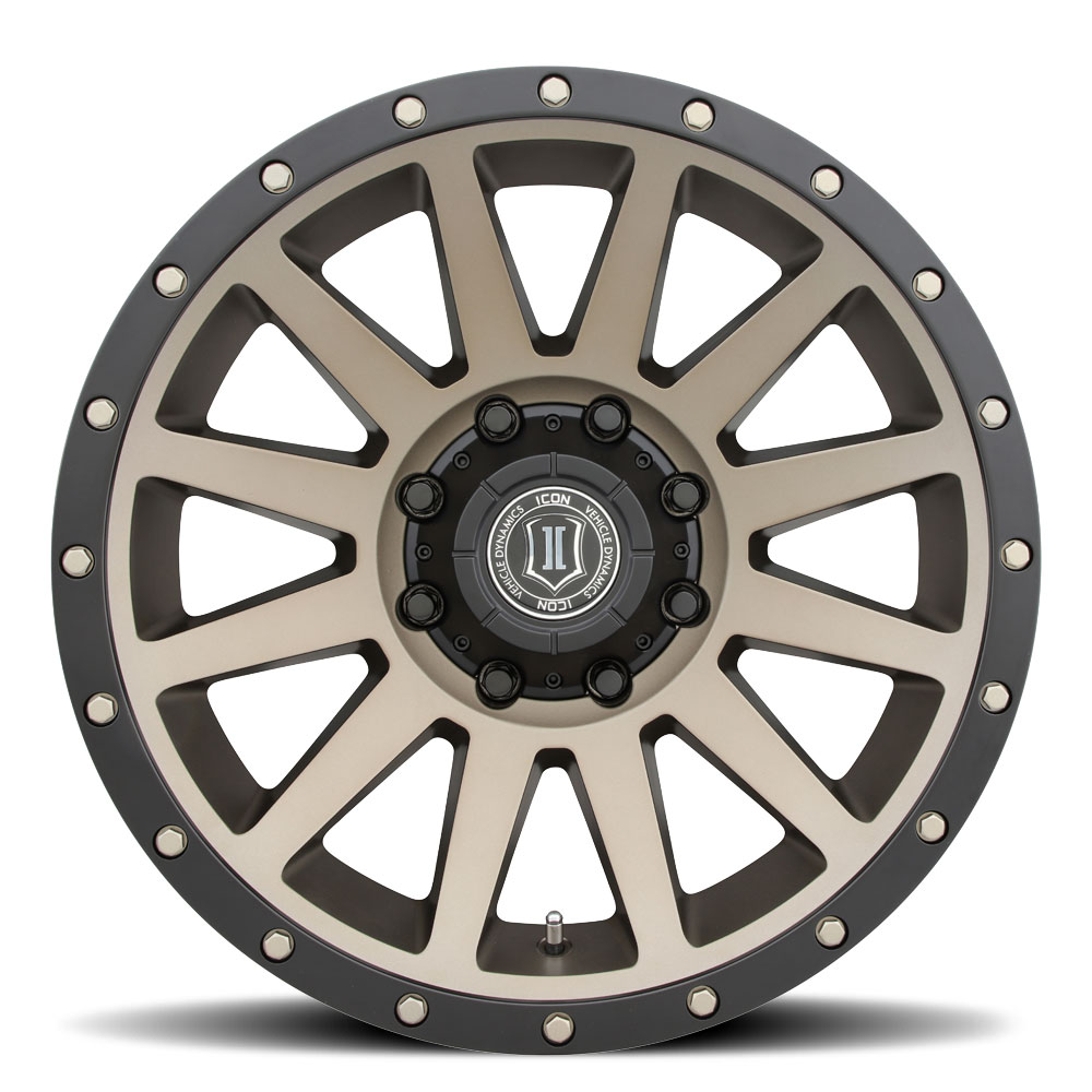 ICON Alloys Compression, Bronze, 20 x 10 / 8 x 6.5, -19mm Offset, 4.75" BS