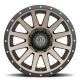 ICON Alloys Compression, Bronze, 20 x 10 / 8 x 6.5, -19mm Offset, 4.75" BS