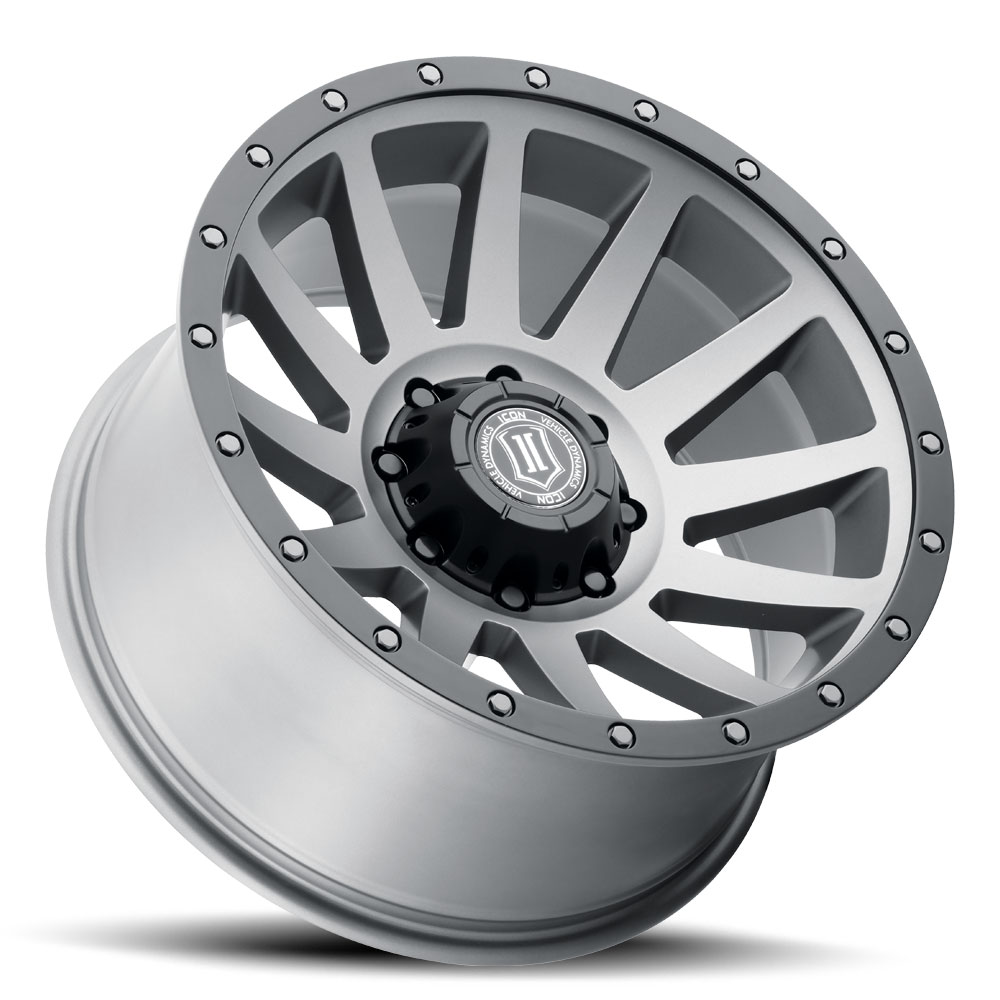 ICON Alloys Compression, Titanium, 20 x 10 / 8 x 6.5, -19mm Offset, 4.75" BS