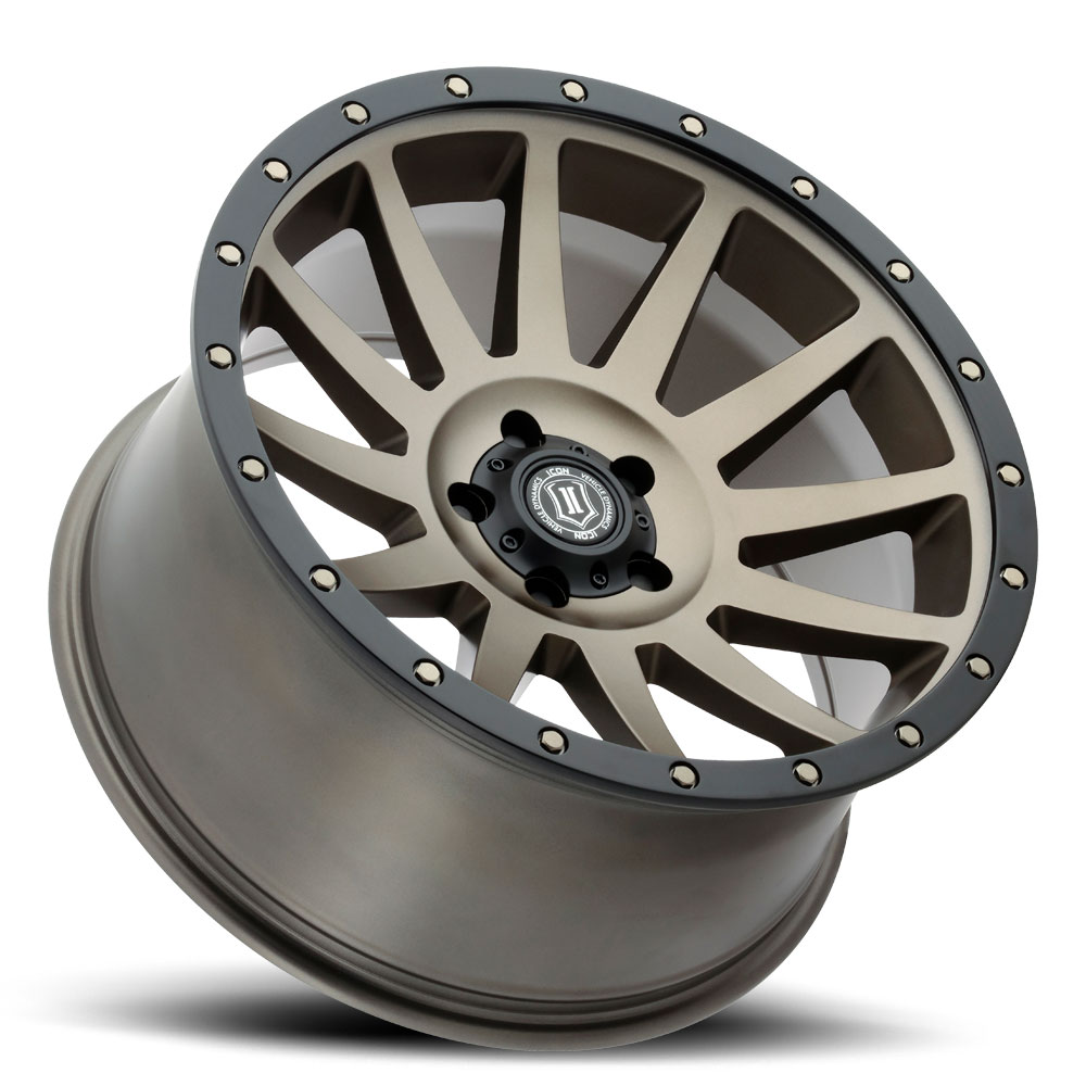 ICON Alloys Compression, Bronze, 20 x 10 / 6 x 5.5, -19mm Offset, 4.75" BS