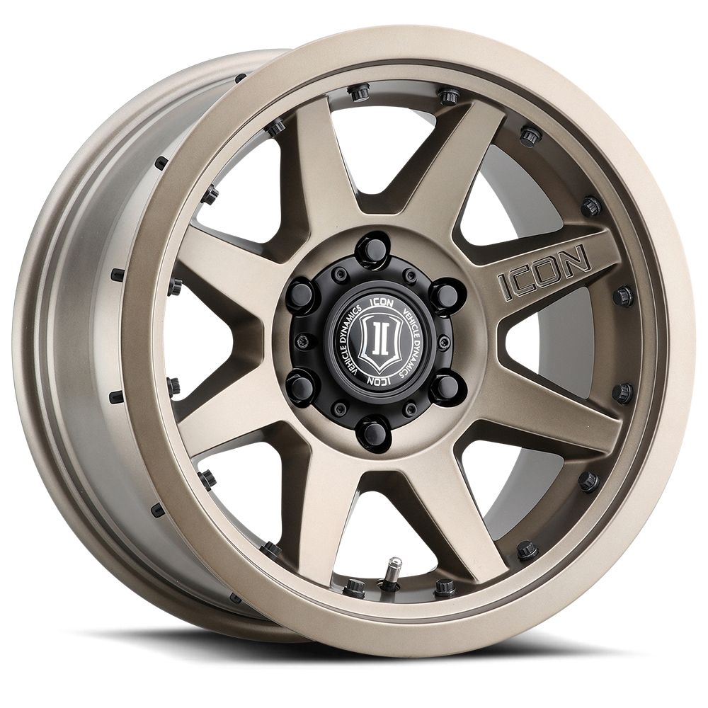 ICON Alloys Rebound Pro, Bronze, 17 x 8.5 / 6 x 150, 25mm Offset, 5.75" BS