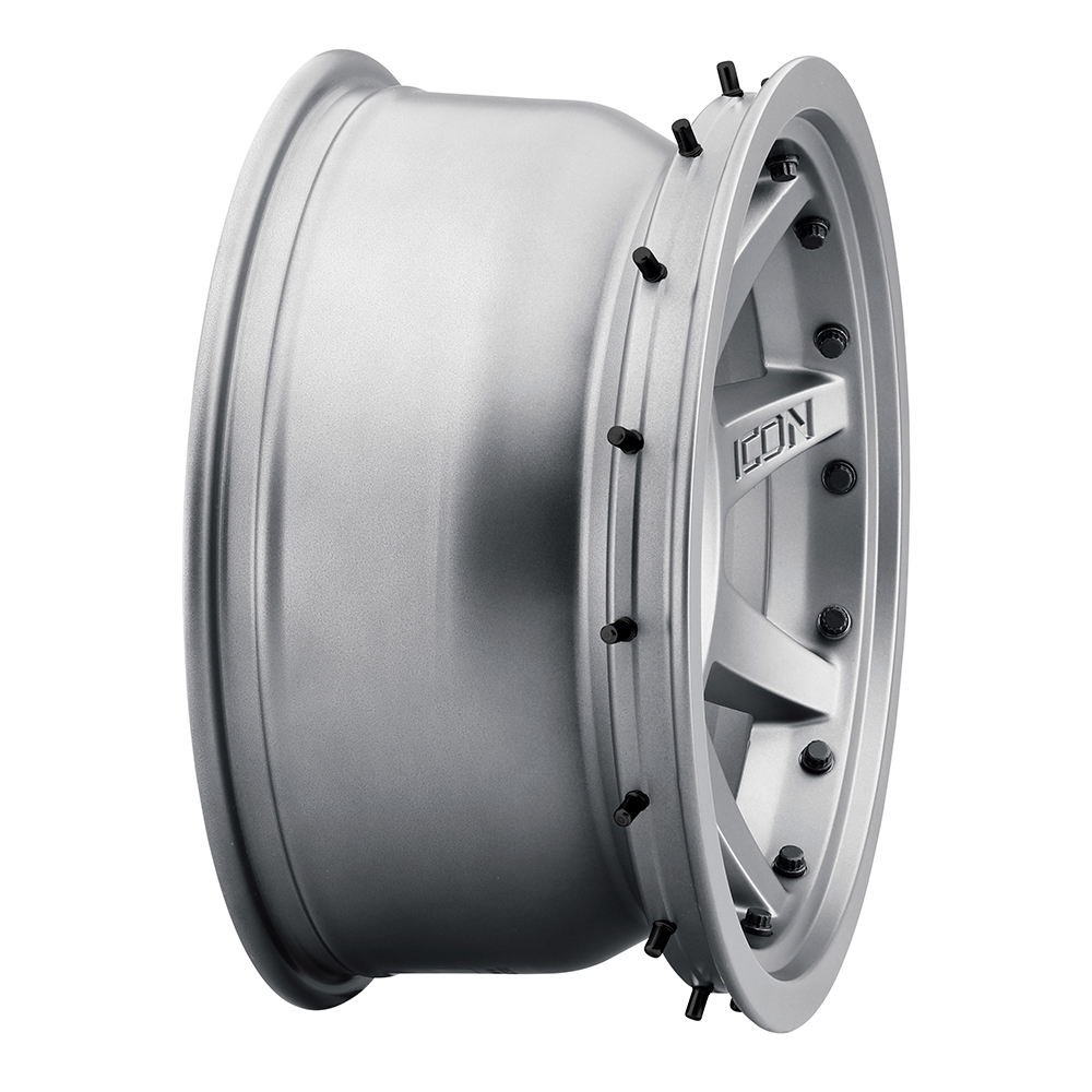 ICON Alloys Rebound Pro, Titanium, 17 x 8.5 / 5 x 150, 25mm Offset, 5.75" BS