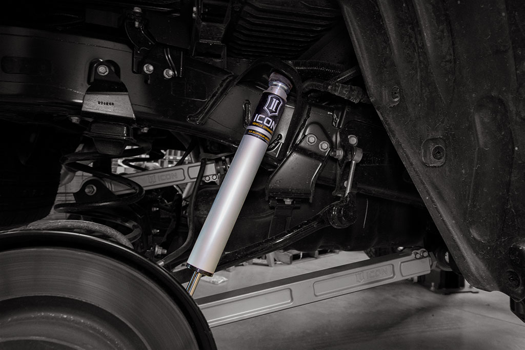 ICON 2022-2024 Toyota Tundra, 0-1.5" Lift/2023-2024 Sequoia, 0-3" Lift, Rear, V.S. 2.0 Aluminum Series Shock Absorber, Internal Reservoir