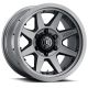 ICON Alloys Rebound Pro, Titanium, 17 x 8.5 / 5 x 4.5, 0mm Offset, 4.75" BS