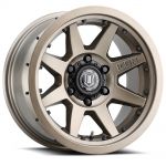 ICON Alloys Rebound Pro, Bronze, 17 x 8.5 / 5 x 5, -6mm Offset, 4.5" BS