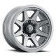 ICON Alloys Rebound Pro, Titanium, 17 x 8.5 / 5 x 5, -6mm Offset, 4.5" BS