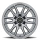 ICON Alloys Vector 6, Titanium, 17 x 8.5 / 6 x 135, 6mm Offset, 5" BS