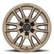 ICON Alloys Vector 6, Bronze, 17 x 8.5 / 6 x 120, 0mm Offset, 4.75" BS