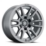 ICON Alloys Vector 6, Titanium, 17 x 8.5 / 6 x 120, 0mm Offset, 4.75" BS