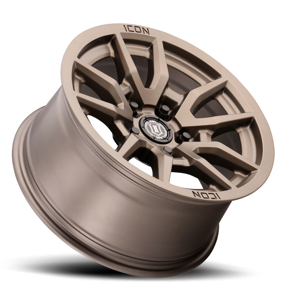 ICON Alloys Vector 5, Bronze, 17 x 8.5 / 5 x 150, 25mm Offset, 5.75" BS