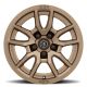 ICON Alloys Vector 5, Bronze, 17 x 8.5 / 5 x 150, 25mm Offset, 5.75" BS