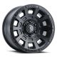 ICON Alloys Thrust, Satin Black, 17 x 8.5 / 5 x 150, 25mm Offset, 5.75" BS